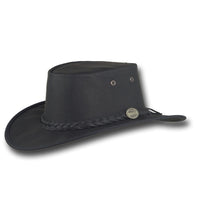 Barmah Sundowner Kangaroo Hat Black