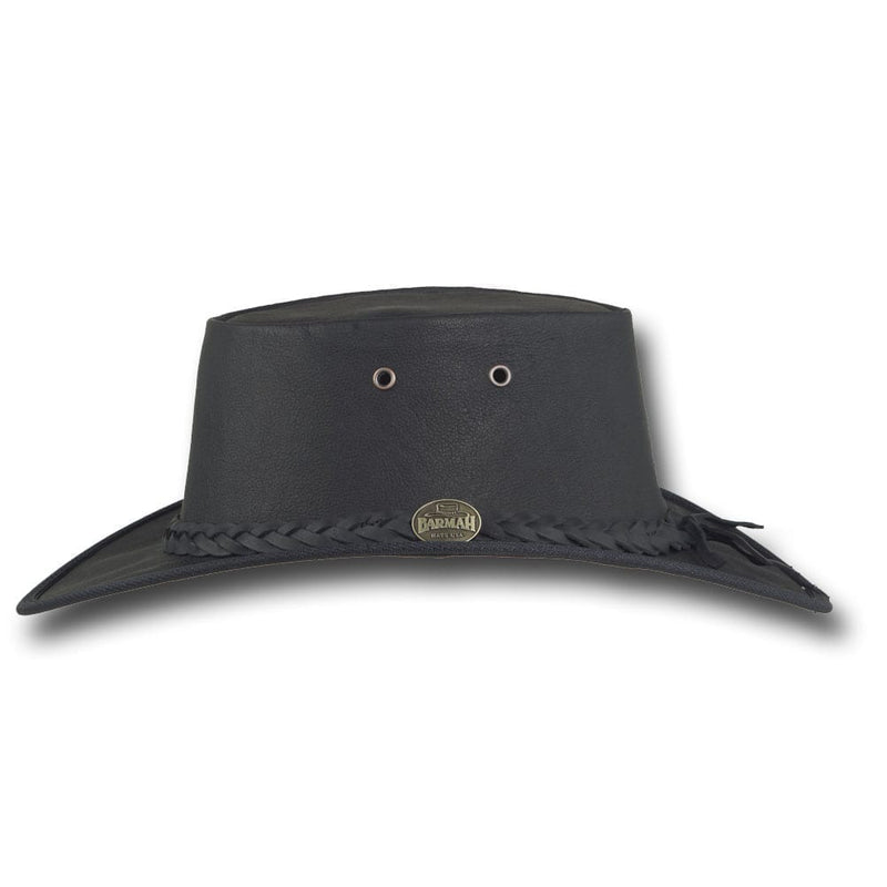 Barmah Sundowner Kangaroo Hat Black Side