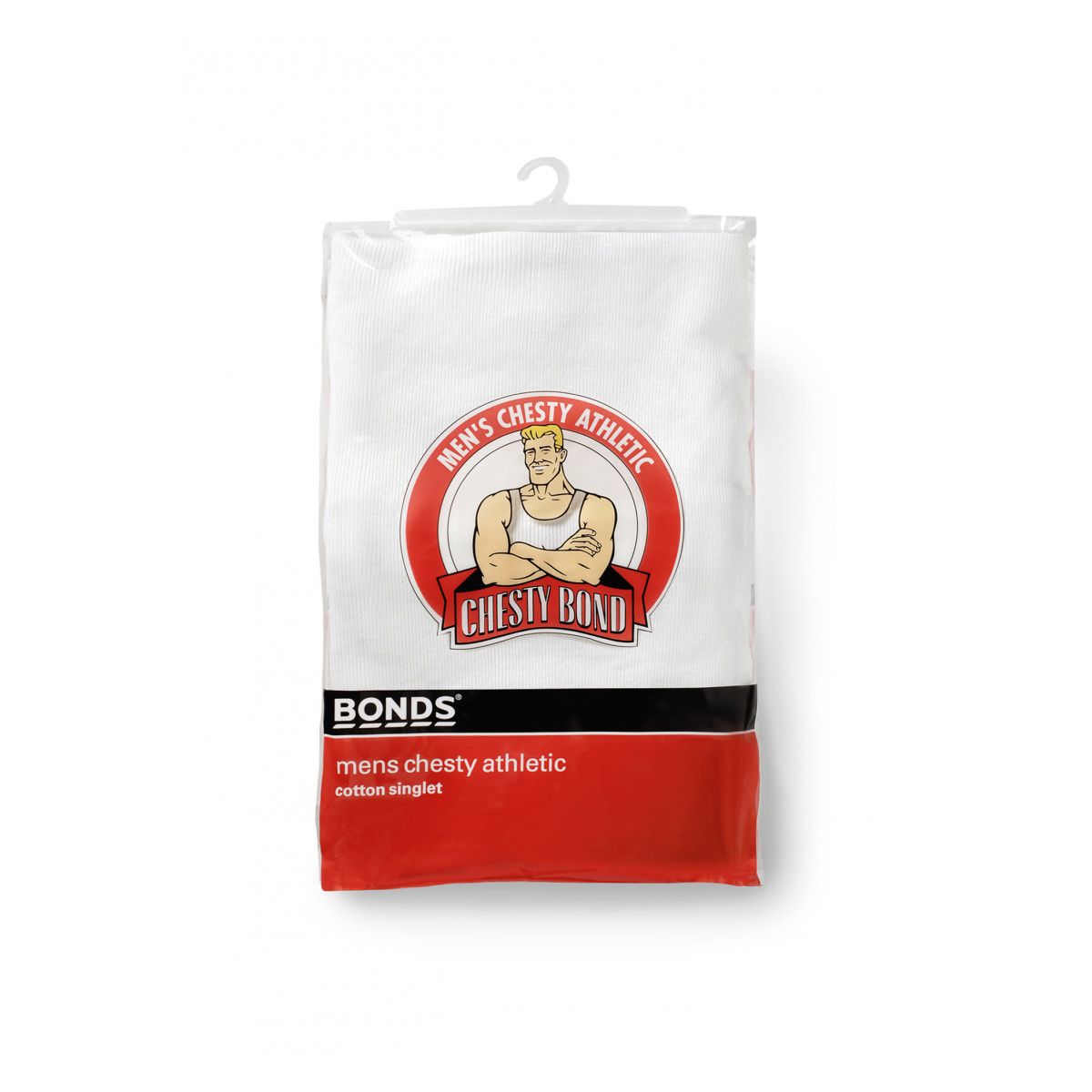 Bonds Men's Chesty Singlet White Package