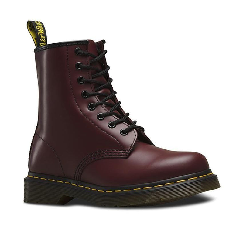 Dr Martens 1460 8 Eye Boots Cherry Red Smooth