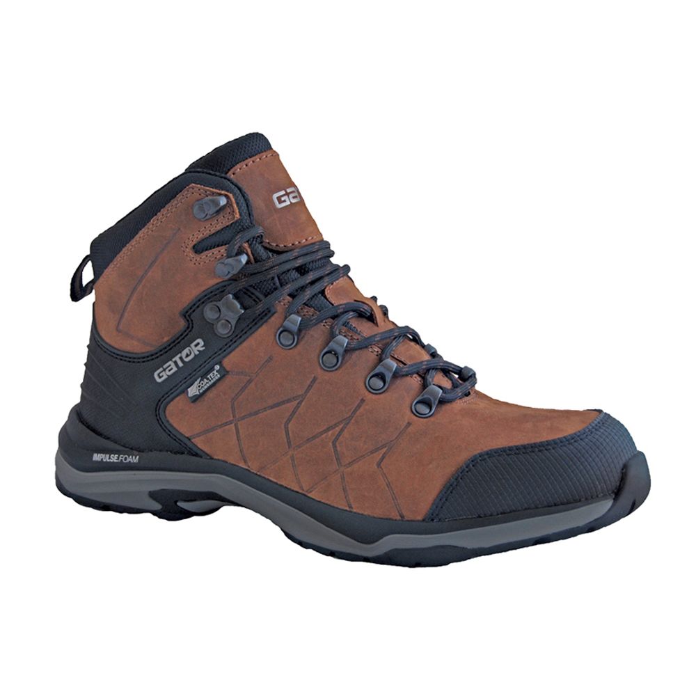 Gator Explorer Hiking Boots - Brown