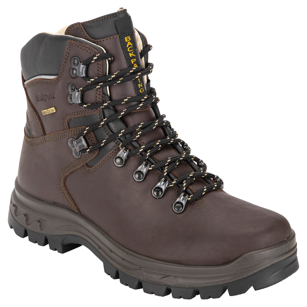 Grisport Denali Mid Waterproof Boots Dark Choc Front