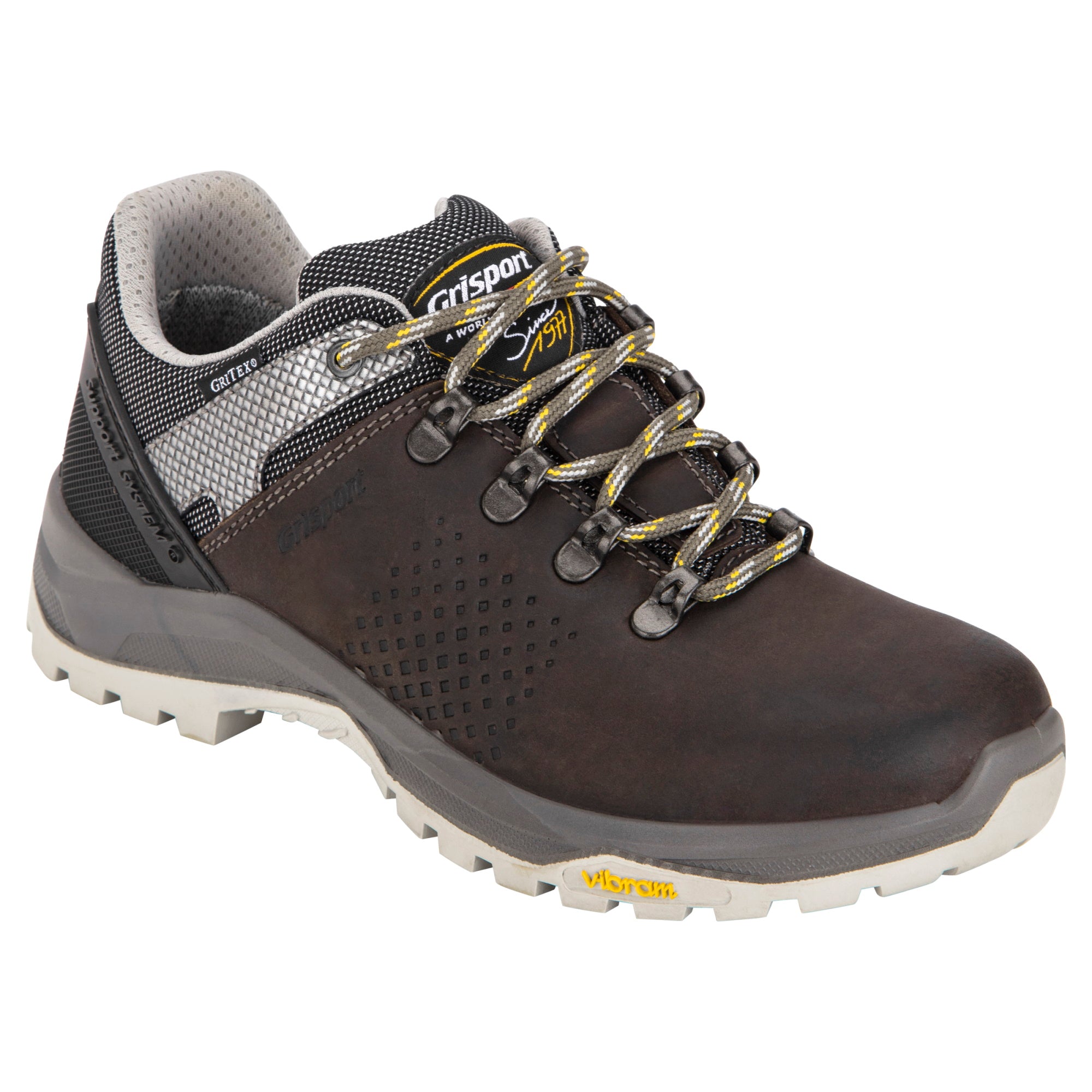 Grisport Womens Dakota Low Waterproof Hiking Shoes (Midnight/Grey)