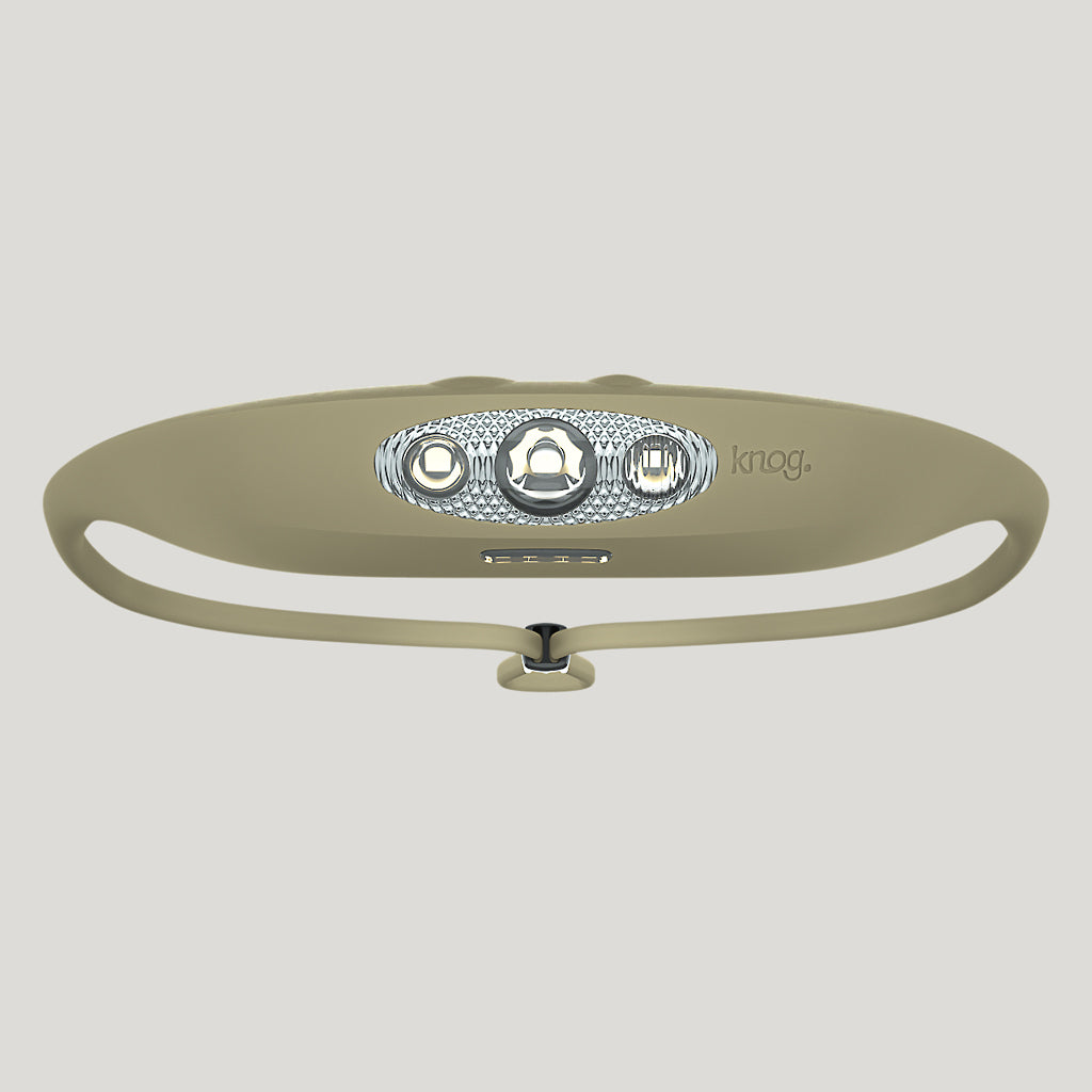 Knog Bandicoot 250 Lumen Rechargeable Headlamp (Pale Green Olive)