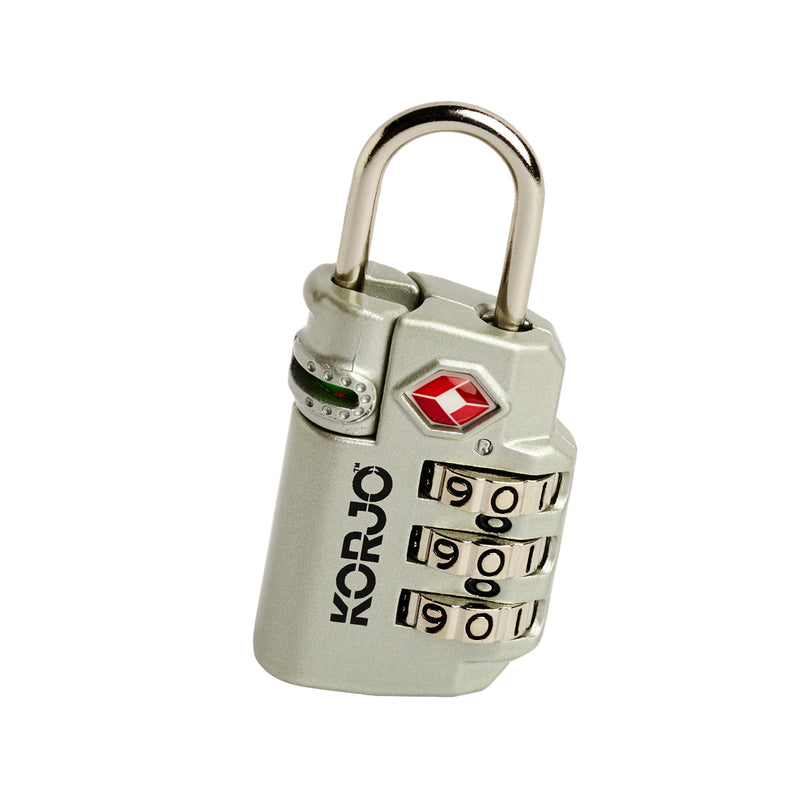 Korjo TSA Indicator Combination Lock