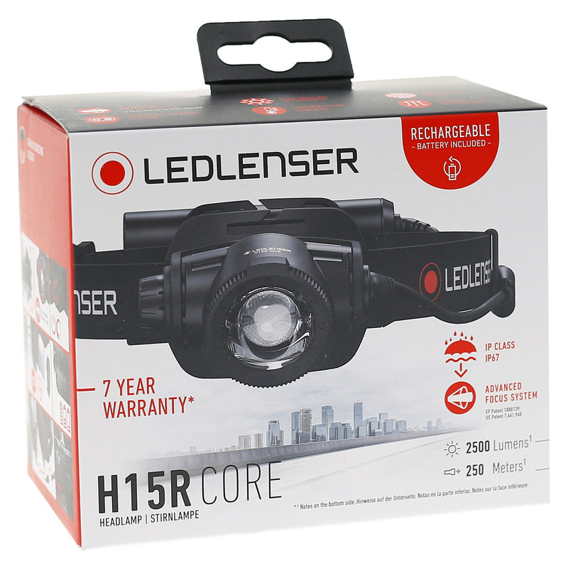 Led Lenser H15R Core Headlamp Box