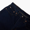 Waist of Levi's 516 Men's Straight Fit Jeans in Ready Rinse