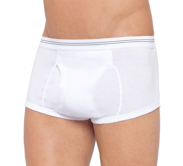 Holeproof Bells Double Seat Brief (White)