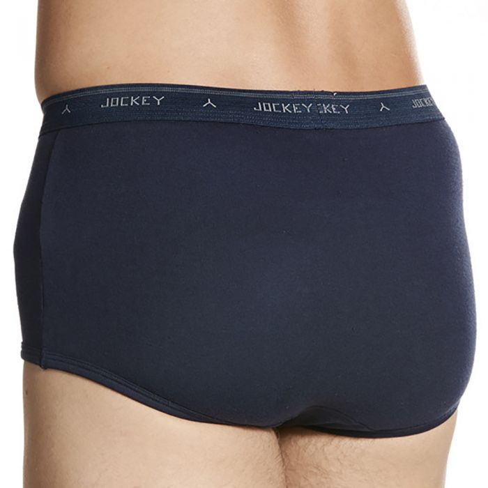 Back of Jockey M9051G Classic Y Front King Size (Navy)