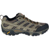 Side view of Merrell Men's Moab 2 Gore-Tex Leather Shoe in Walnut