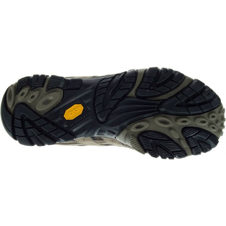 Black & Olive Vibram sole of Merrell Men's Moab 2 Gore-Tex Leather Shoe