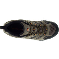 Top down view of Merrell Men's Moab 2 Gore-Tex Leather Shoes in Walnut