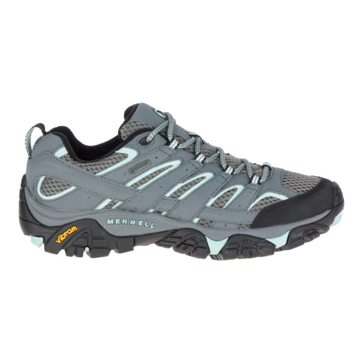 Side of wide fit Merrell Womens MOAB 2 Gore-Tex Shoe