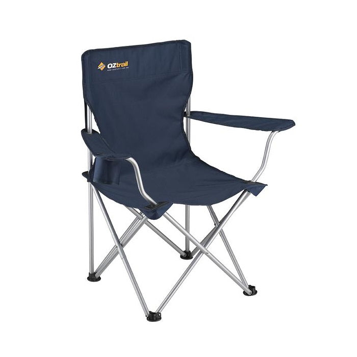 Oztrail Classic Arm Chair Blue