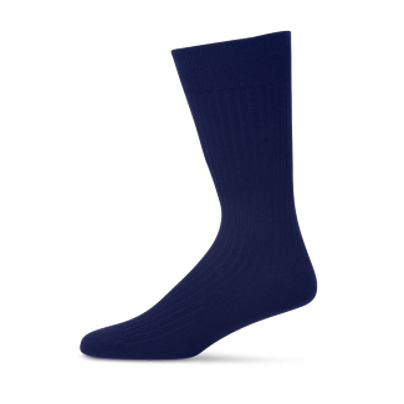 Pussyfoot Womens Wool Blend Non-Tight Sock in Navy