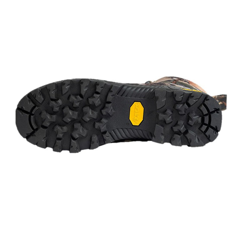 Black Vibram grip sole of a Ridgeline Mallee Boot