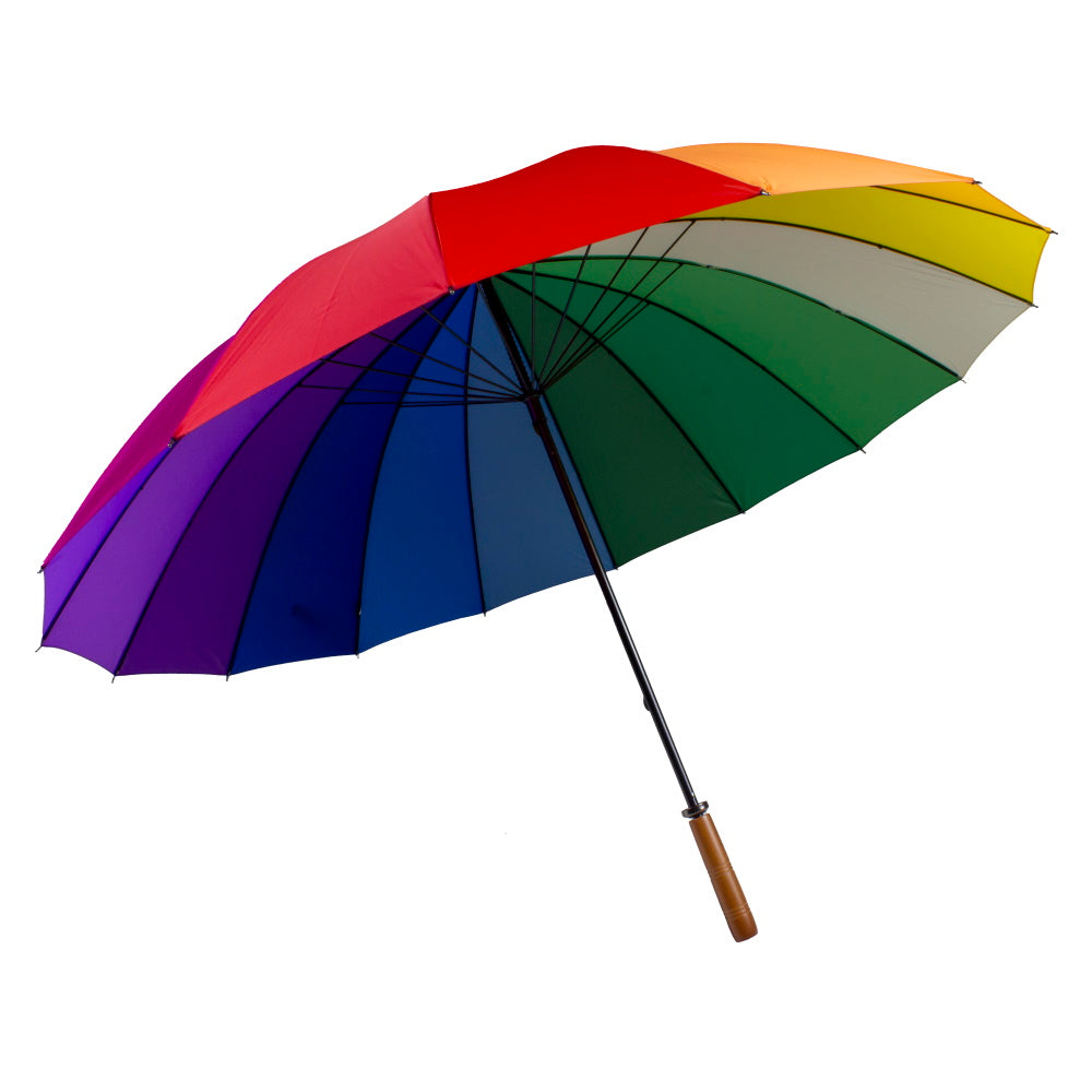 Shelta Rainbow 16 Multi Coloured Panel Umbrella