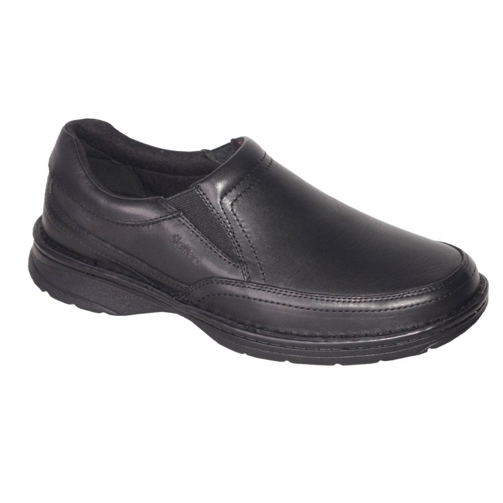 Slatters Mens Accord Shoe in Black