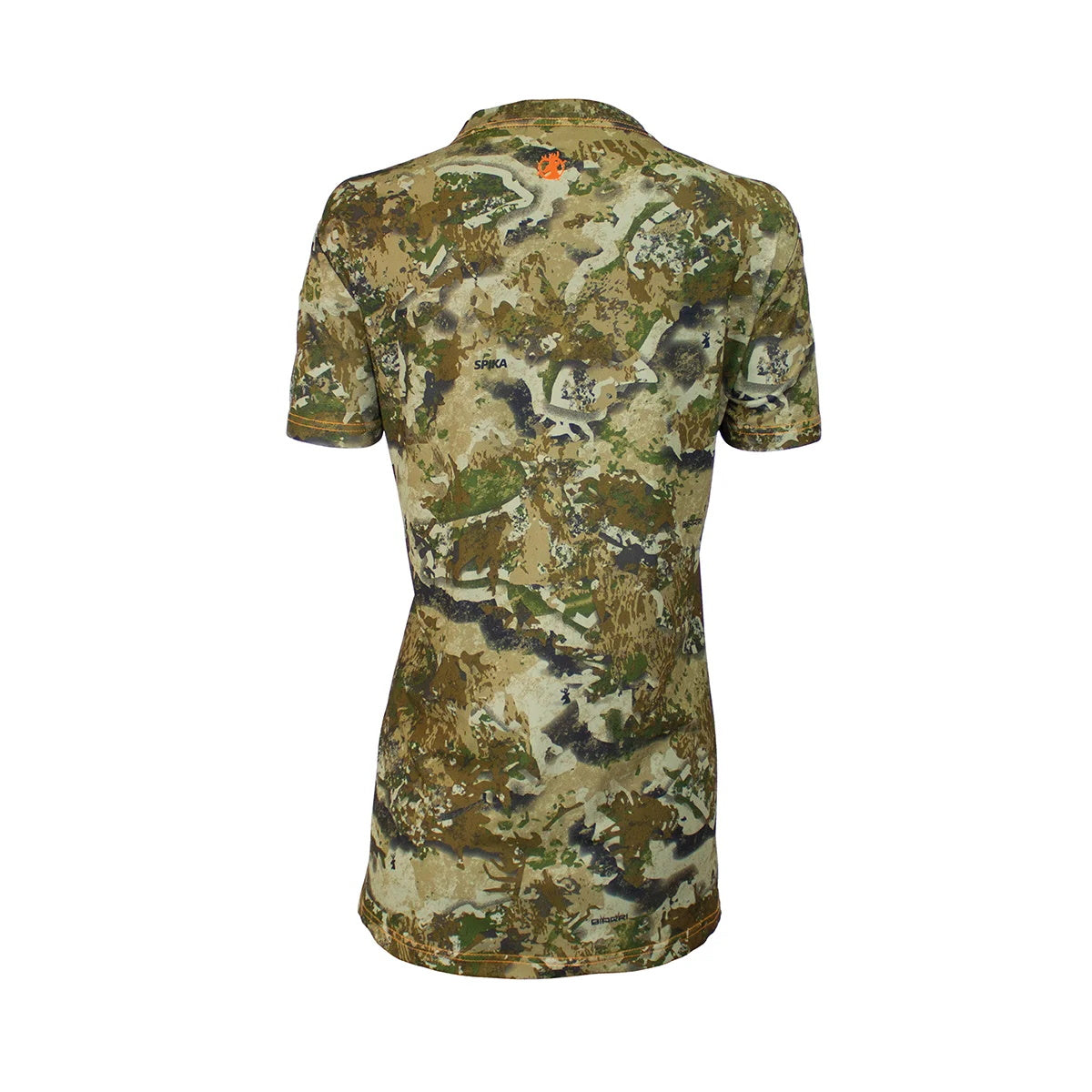Back of Spika Womens Trail Short Sleeve T-Shirt