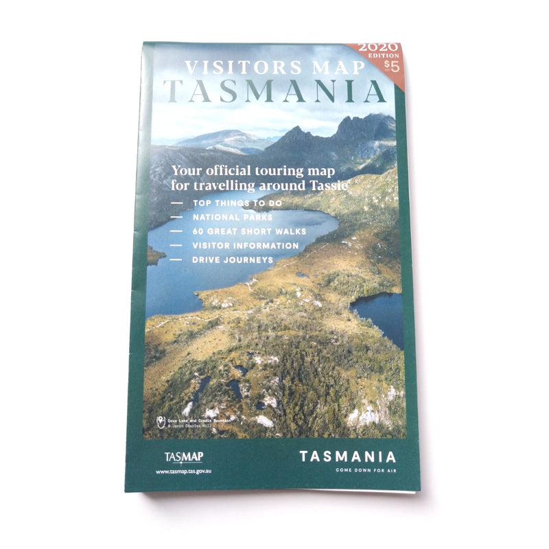 Tasmap Visitors Map Of Tasmania