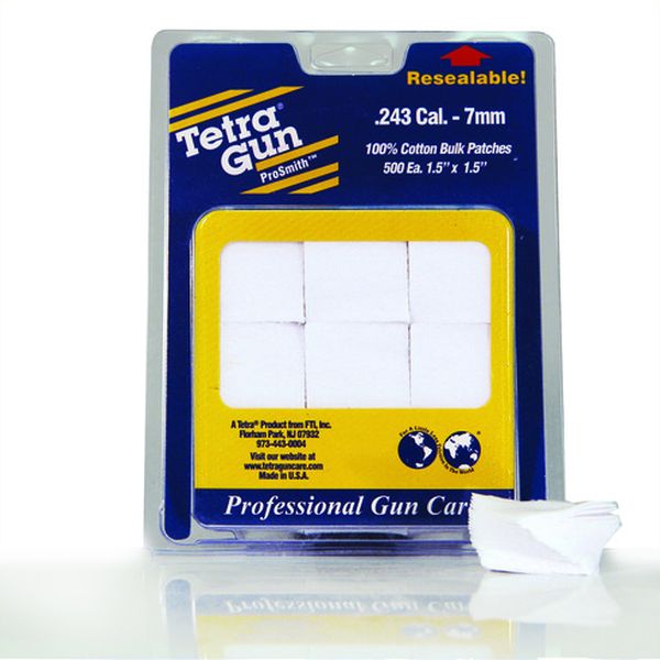 Tetra ProSmith Cleaning Patches .243-7mm
