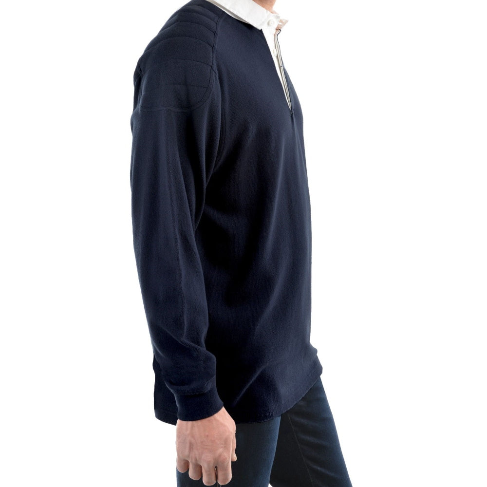 Side view of Thomas Cook Men's Bill Rugby in Dark Navy