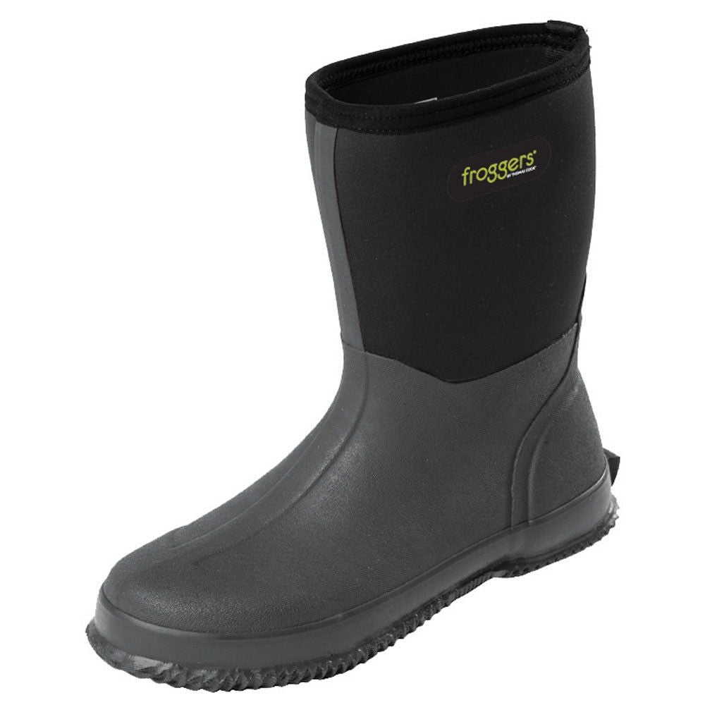 Thomas Cook Froggers Mens Scrub Boot in Black