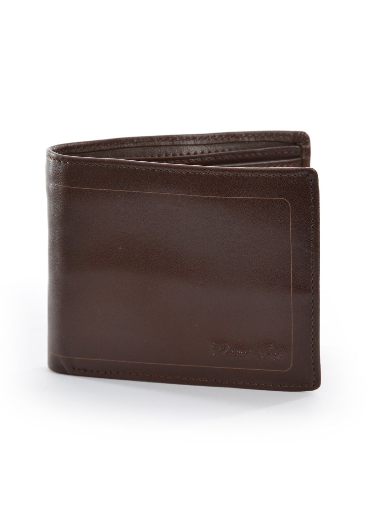 Thomas Cook Men's Leather Edged Wallet in Light Brown