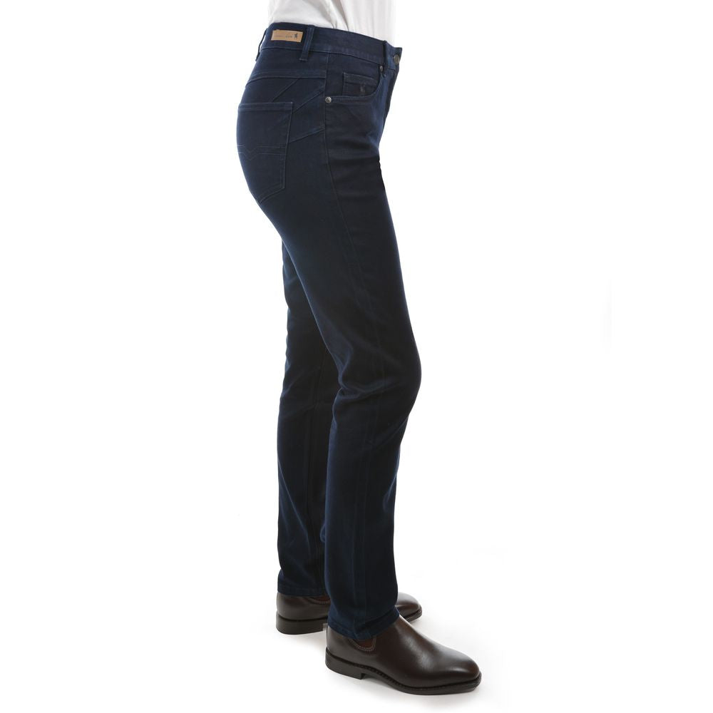 Side view of Thomas Cook Women's Suzie Wonder Jeans in Avoca Wash