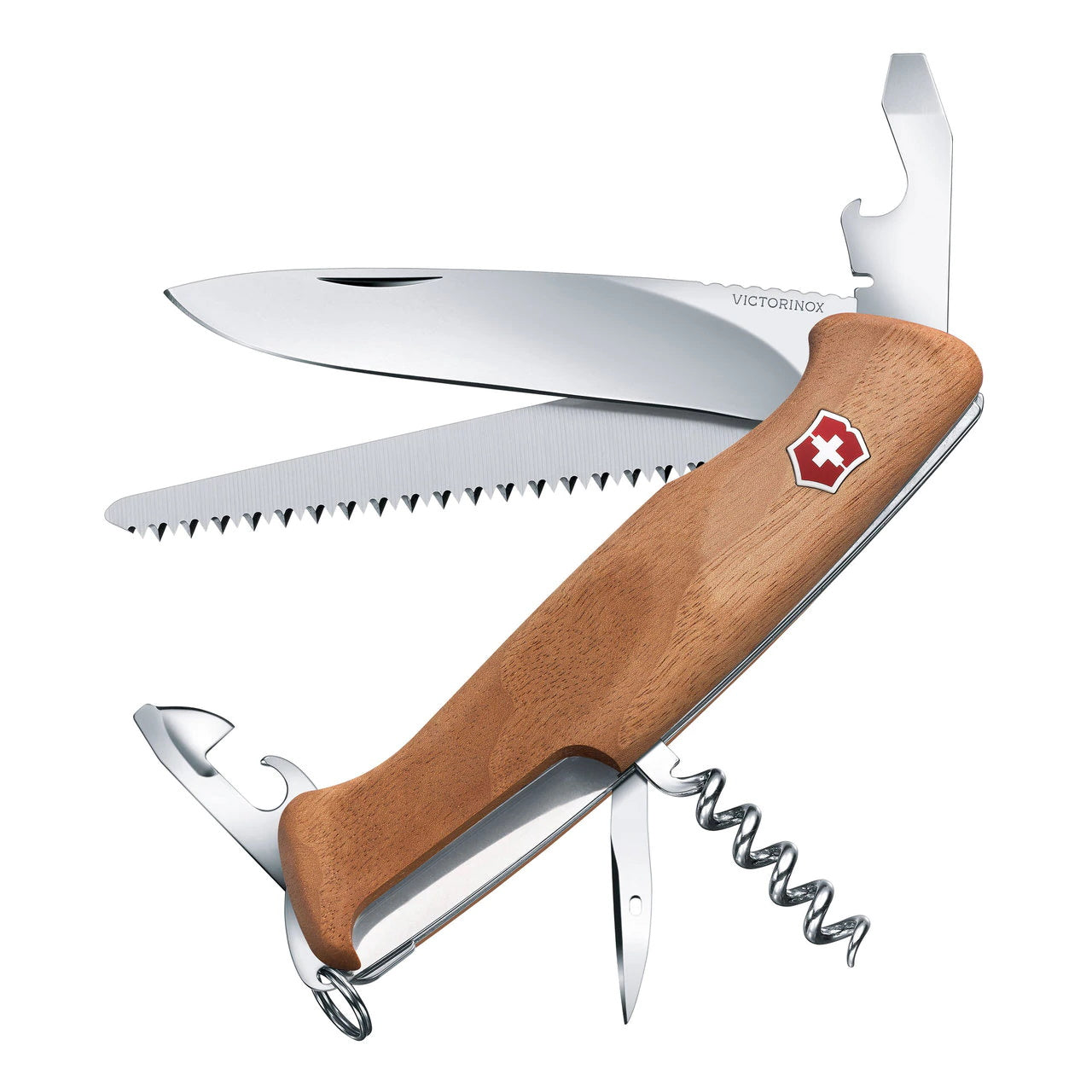 Wooden swiss clearance army knife