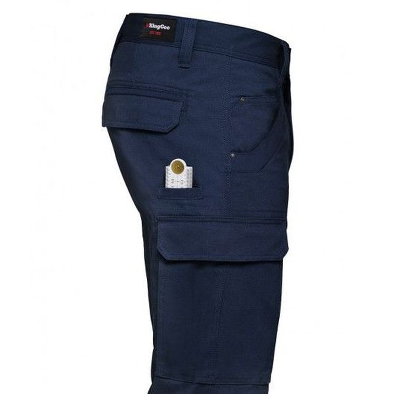 King Gee Summer Pants Work Cargo Narrow Fit Tradie 12 Pockets K13290 NEW |  eBay