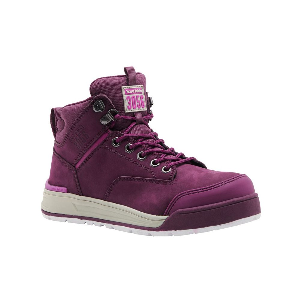 Hard Yakka 3056 Womens Side Zip Safety Boots (Shiraz) – Allgoods